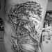 Tattoos - Clipper Ship on Ribs - 52383
